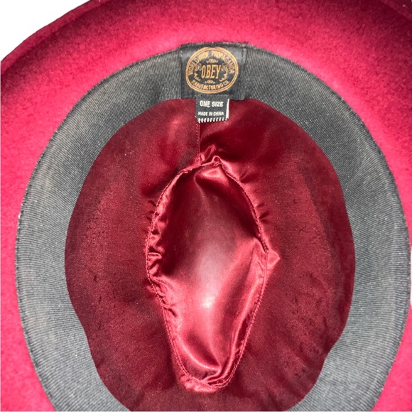 Obey Propaganda Fedora Wool Hat - Picture 5 of 8